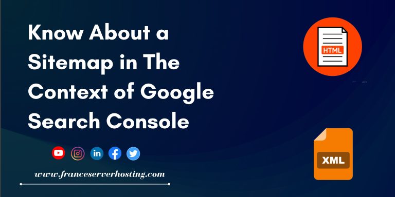 Tell us about a sitemap in the context of Google Search Console
