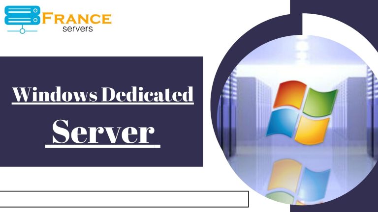Host your website in a Windows Dedicated Server by performance
