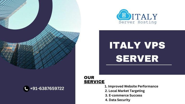 Italy VPS Server: Buy & Boost Business | Italy Server Hosting